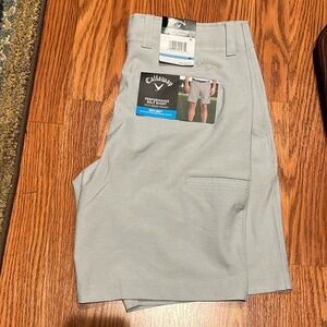 Callaway Gray Golf Shorts